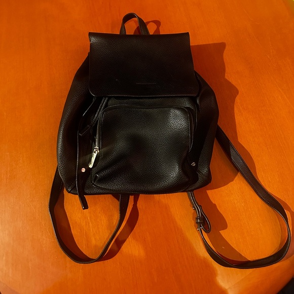 TopShop mini black drawstring backpack - Picture 5 of 5